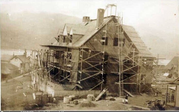 Construction of Governor's Mansion