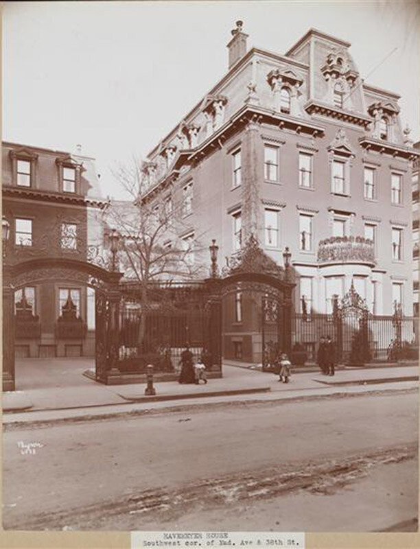 The Havemeyer House. Southwest Corner of Madison Avenue and 38th Street