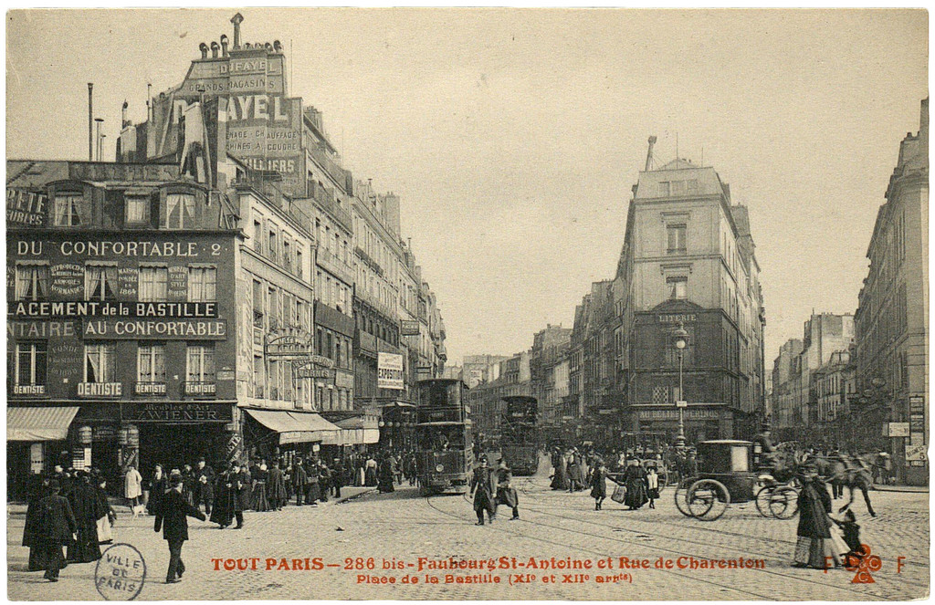 Faubourg Saint-Antoine et Rue de Charenton
