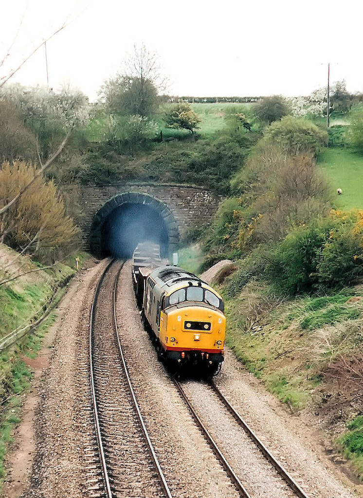 The southern entrance to Newnham Tunnel