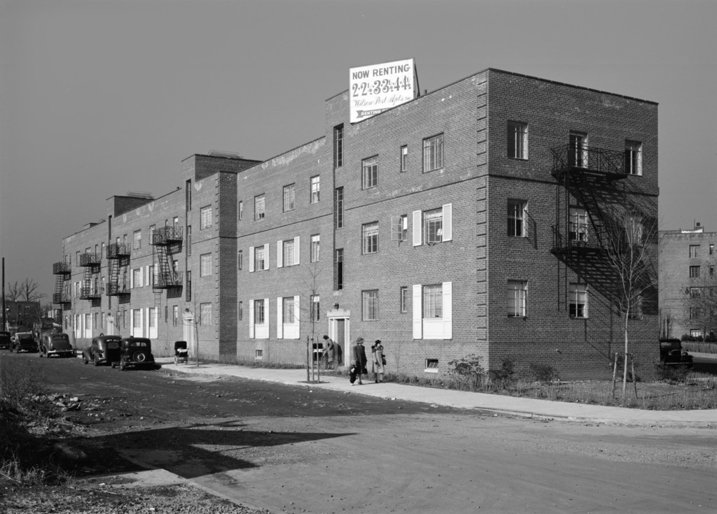 Wilson Avenue and East 214th Street. Wilson-Post Apartments