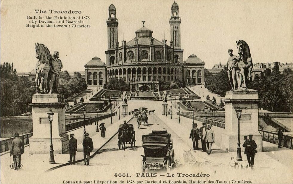 World's Fair in 1878 (Exposition Universelle) was held in Paris