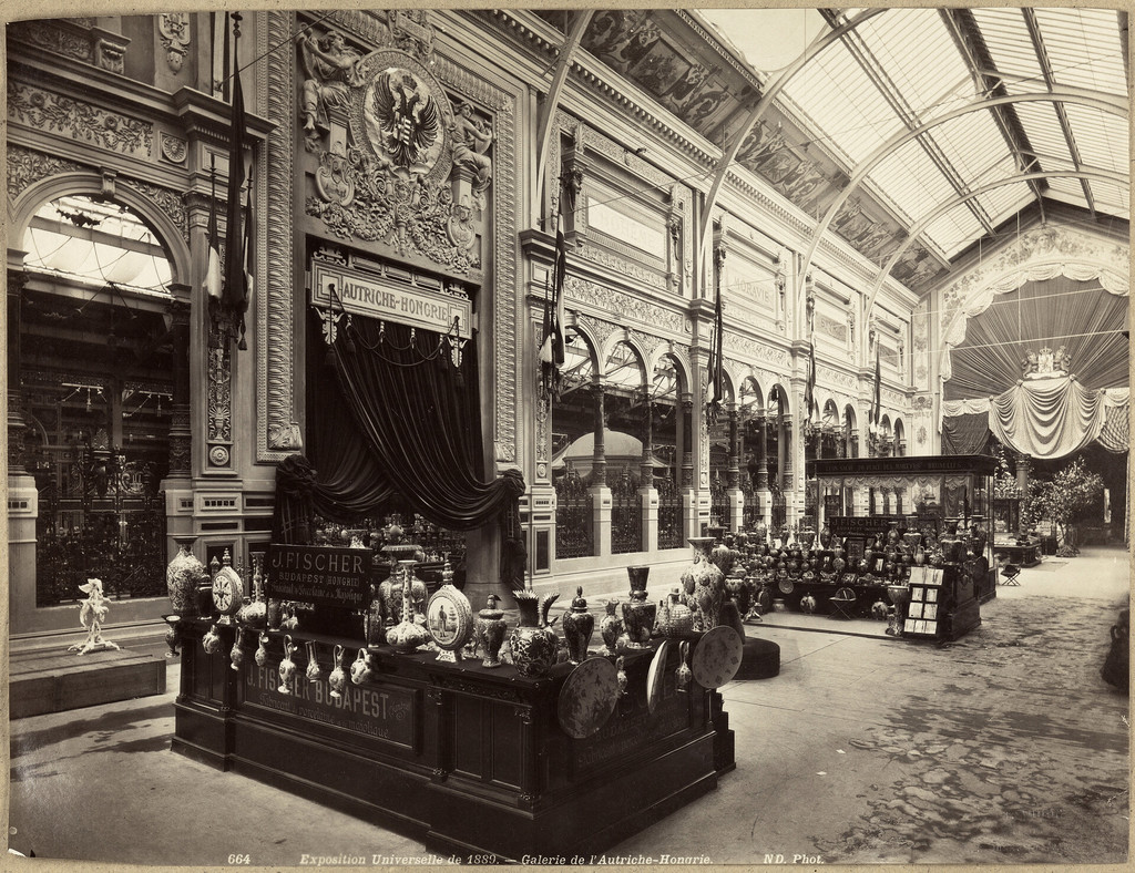 Exposition universelle de 1889: Galerie de'lAutriche-Hongrie