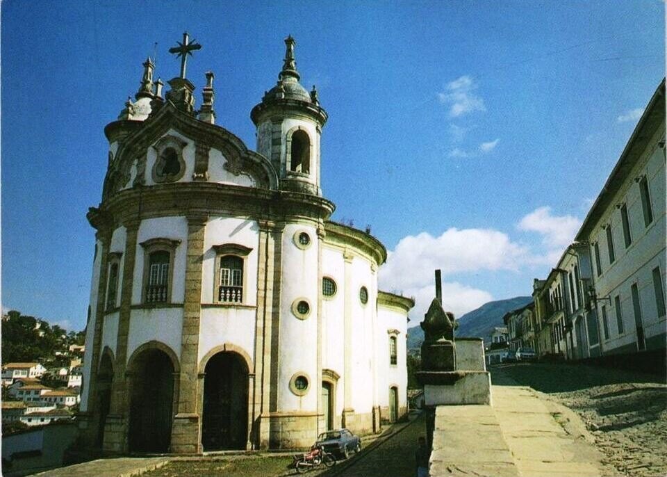 Ouro Preto. Igreja de Nossa Senhora do Rosário dos Homens Pretos