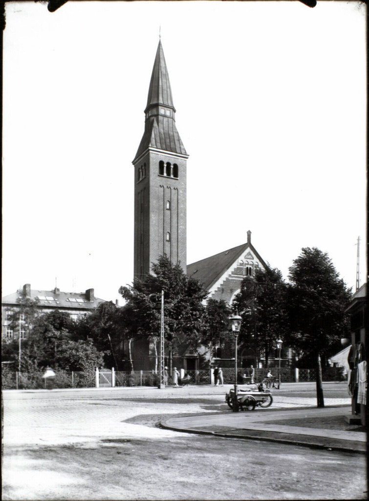 Sions Kirke set fra Østerbrogade