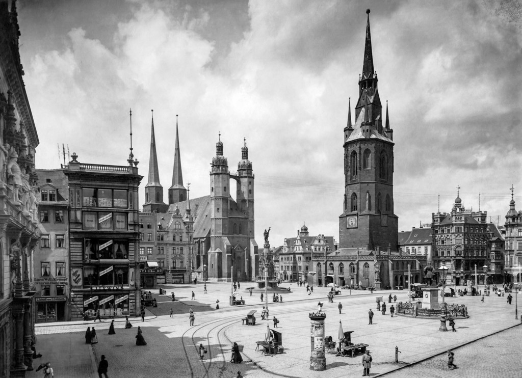 MarktPlatz Halle - Roter Turm