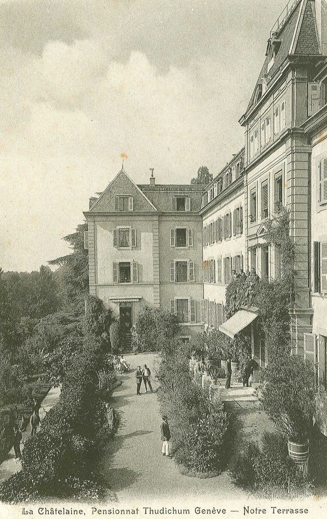Avenue de la Paix: La Châtelaine, pensionnat Thudichum Genève