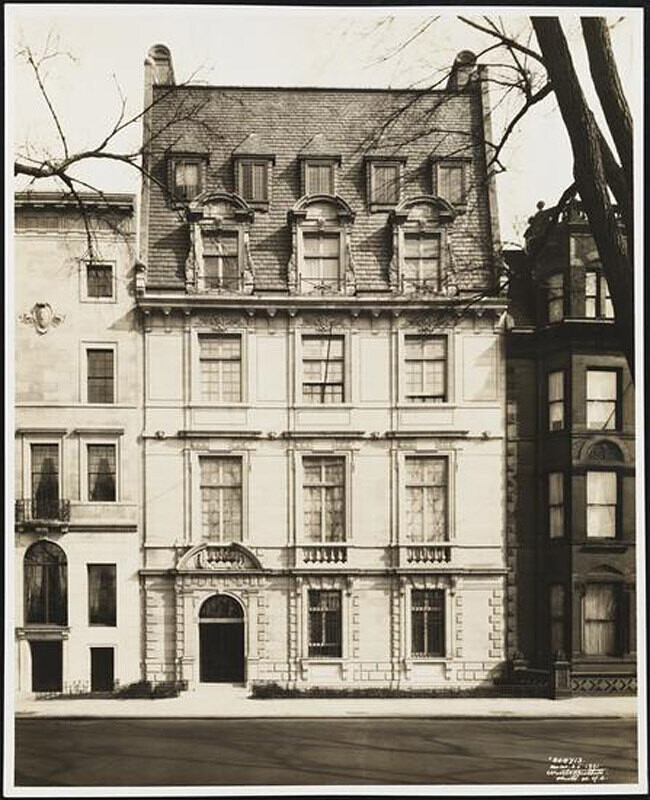 932 Fifth Avenue. M. Schiff residence, exterior