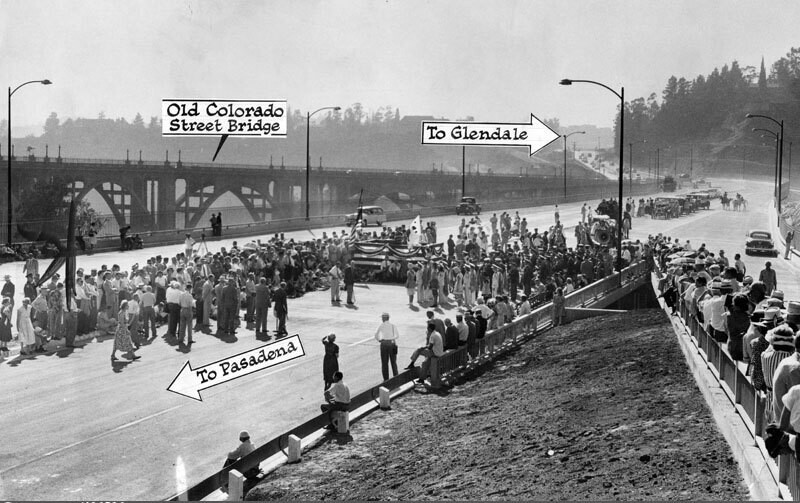 Opening of Colorado Freeway Bridge