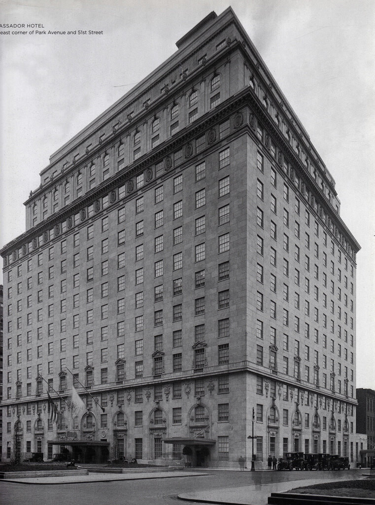 The Ambassador Hotel, 345 Park Avenue NY