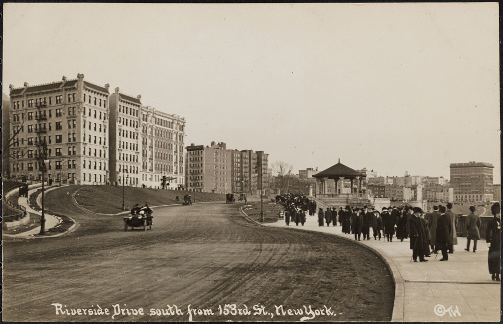 Riverside Drive, south from 153rd Street