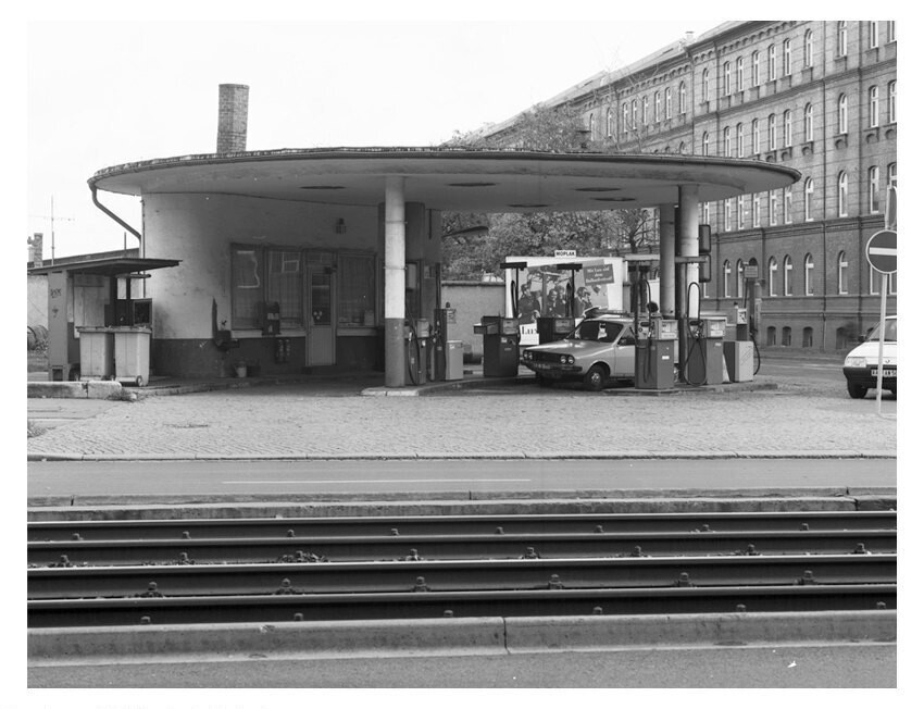 Tankstelle in Halle