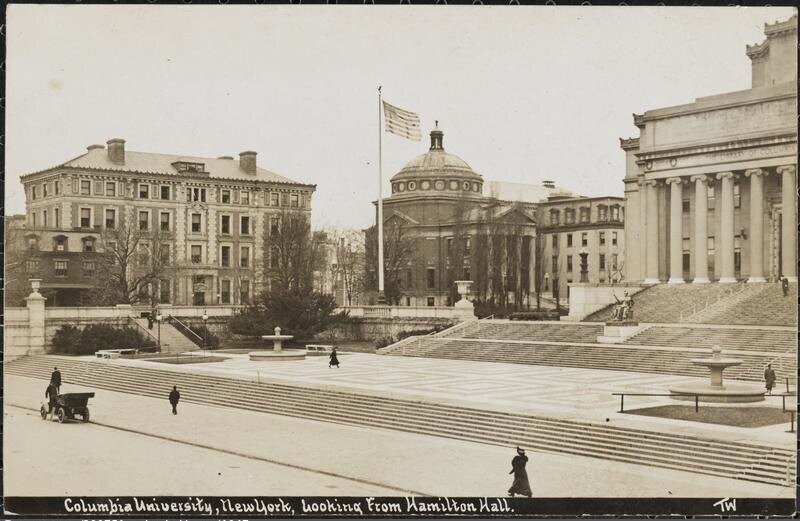 Columbia University, New York, Looking from Hamilton Hall.