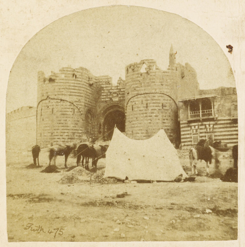 The Bab El-Azab Citadel Gateway (باب العزب)