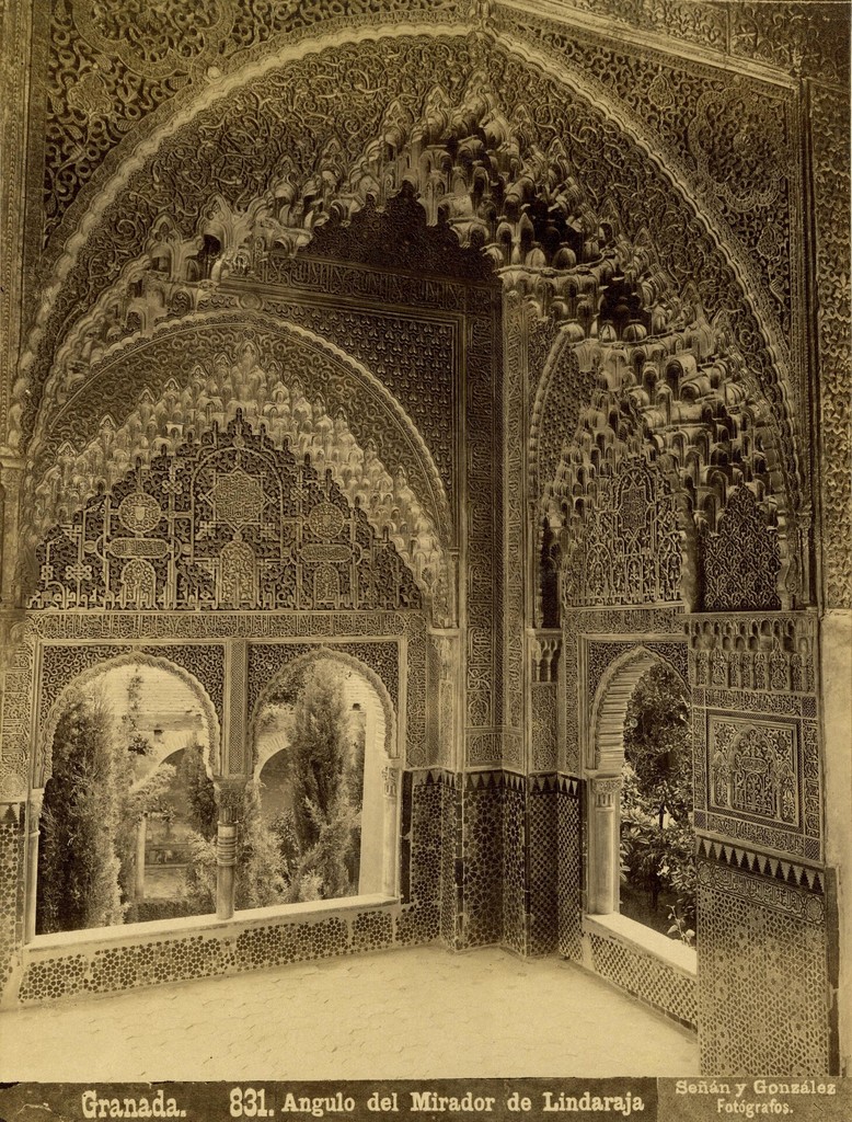 Granada. Alhambra, Angulo del Mirador de Lindaraja