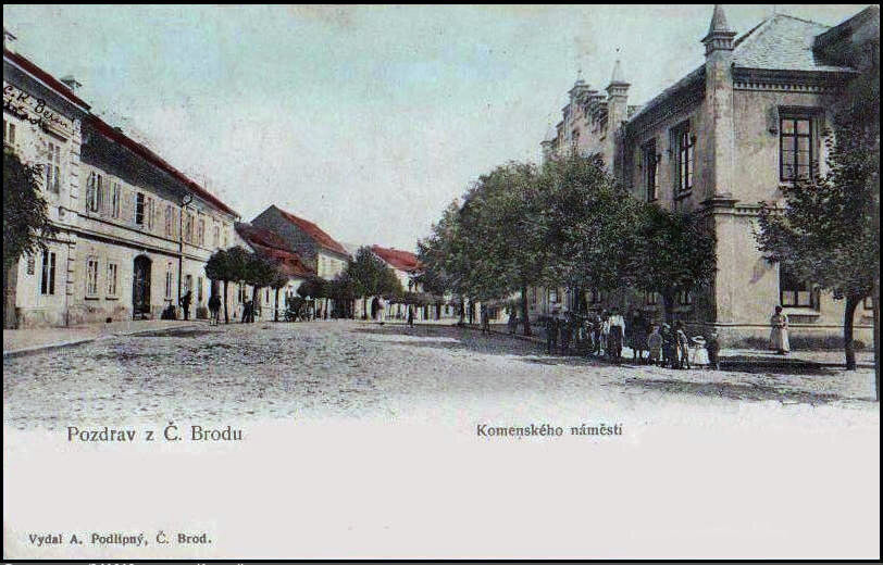 Český Brod, Komenského náměstí