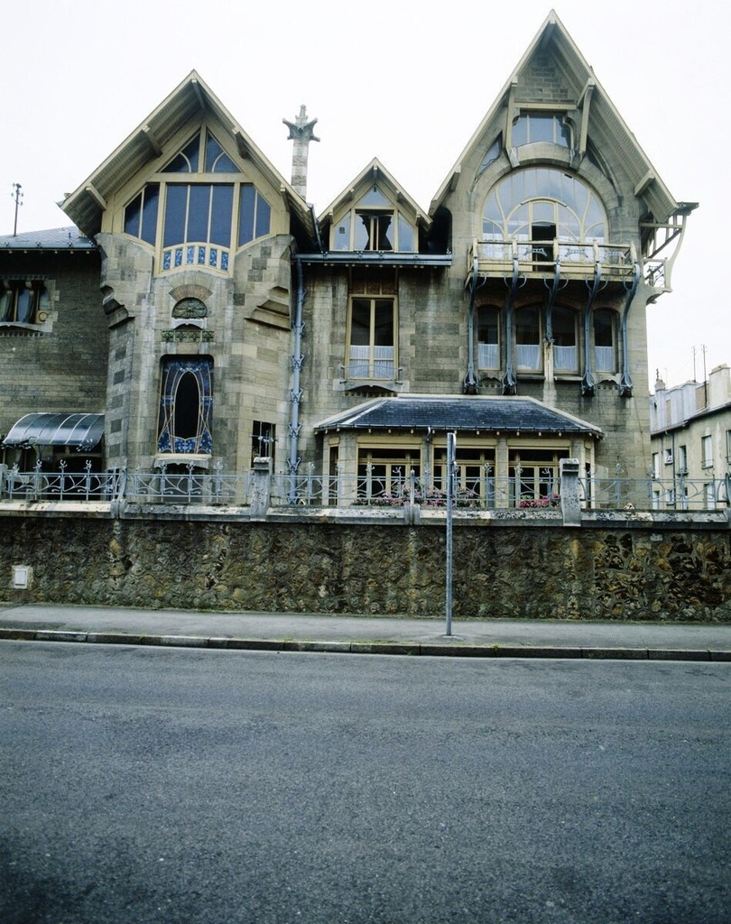 La villa Majorelle à Nancy. façade nord