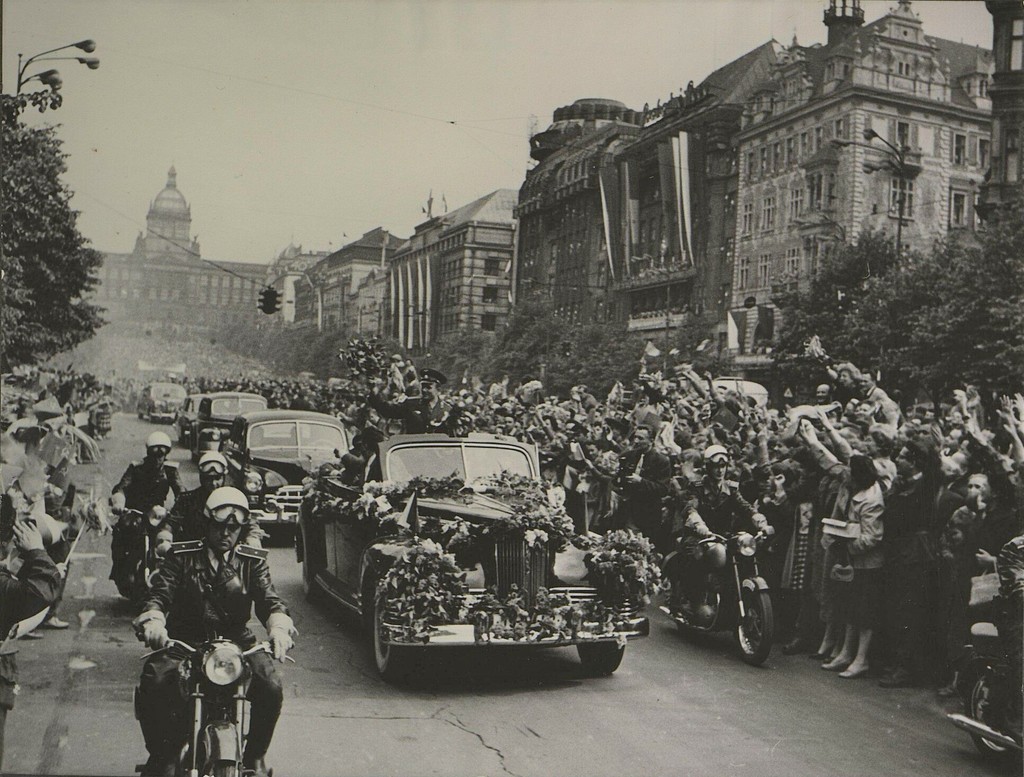 Jurij Gagarin v Praze