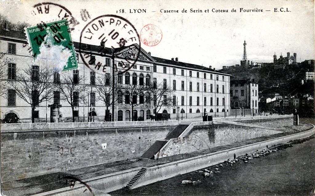 Lyon - Caserne de Serin et Coteau de Fourvière