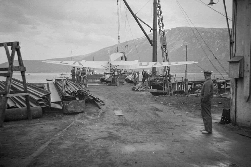 Sjøfly ved Tromsø skipsverft