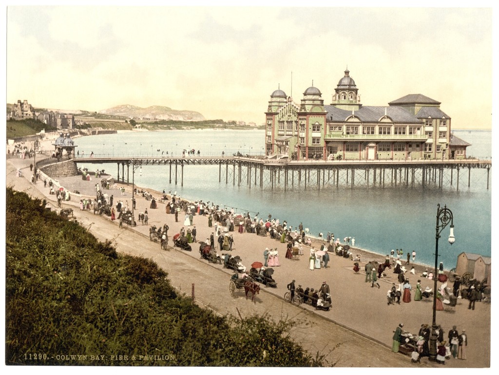 Pier and Pavillion. Colwyn Bay