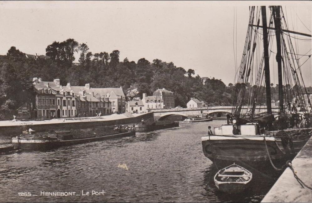 Hennebont's port
