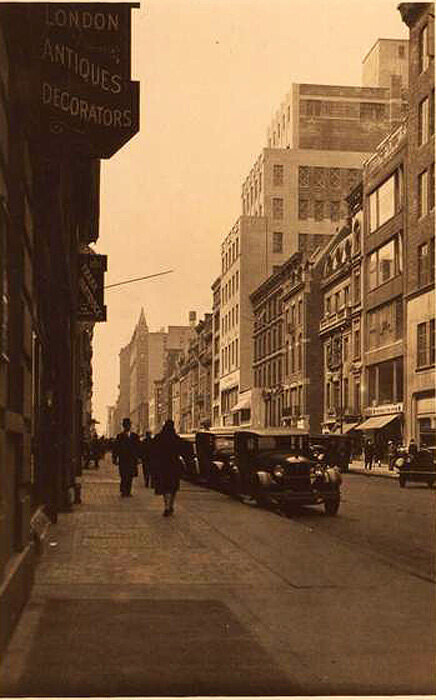 56th Street, west from but not including Fifth Avenue. April 3, 1928