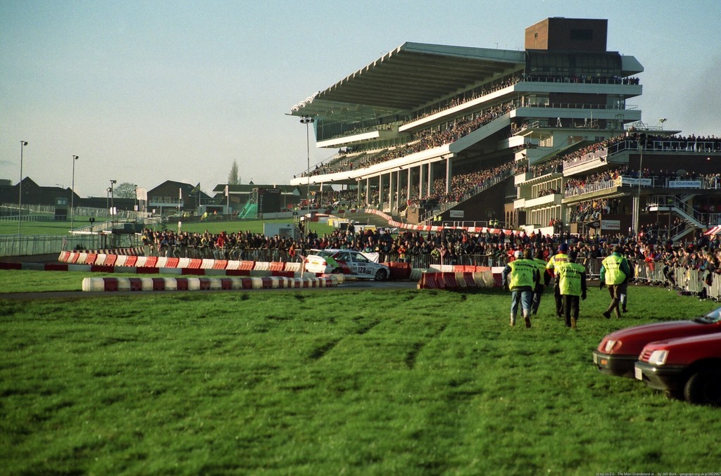 The Main Grandstand at Cheltenham Racecourse