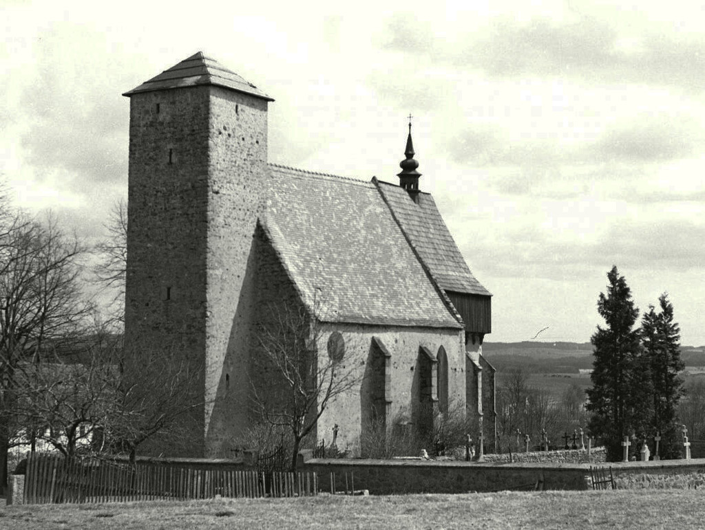 Lidéřovice, kostel sv. Linharta
