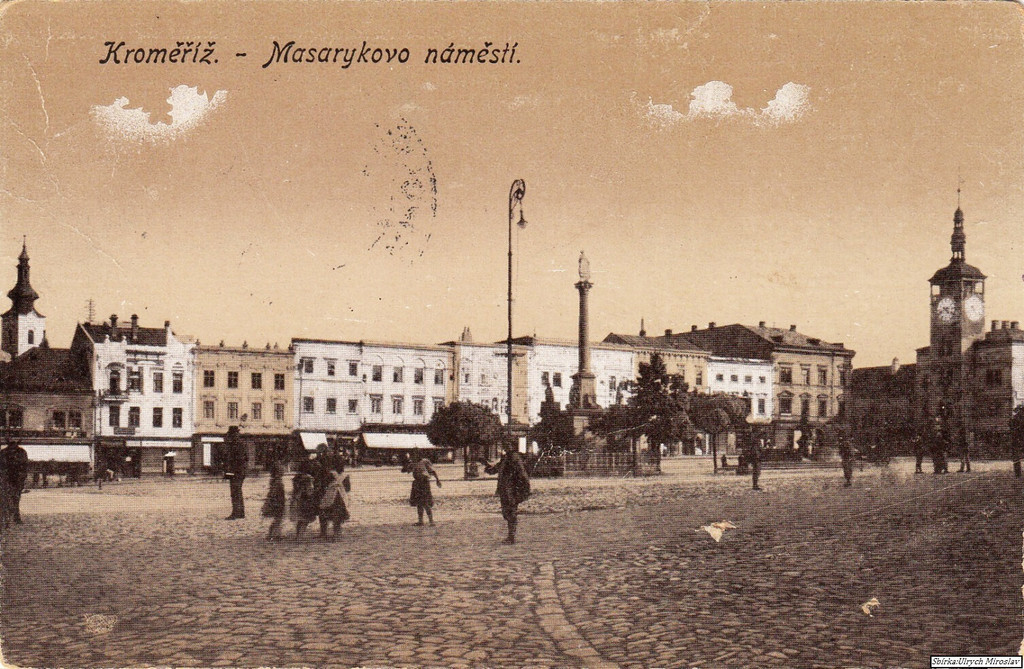 Kroměříž. Velké náměstí