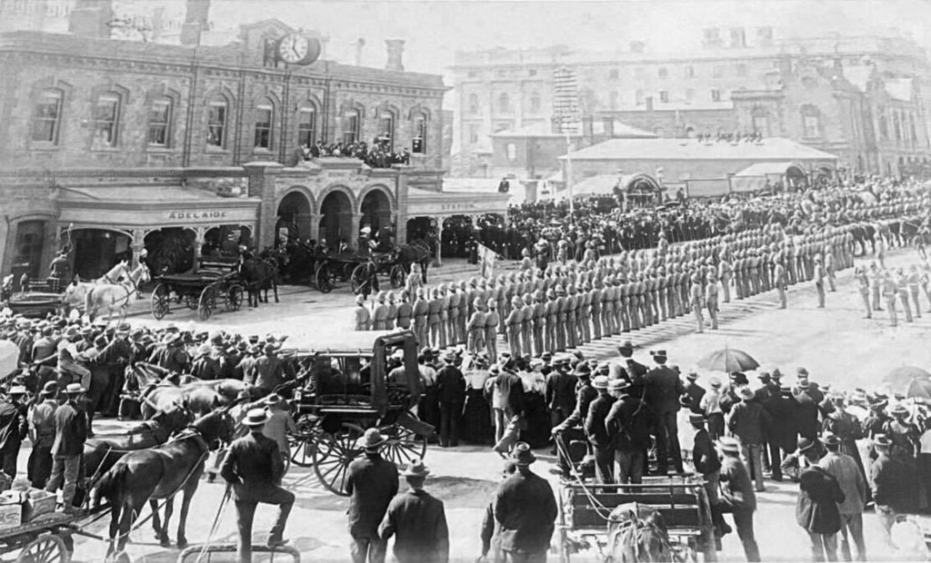 Adelaide. Old Railway Station
