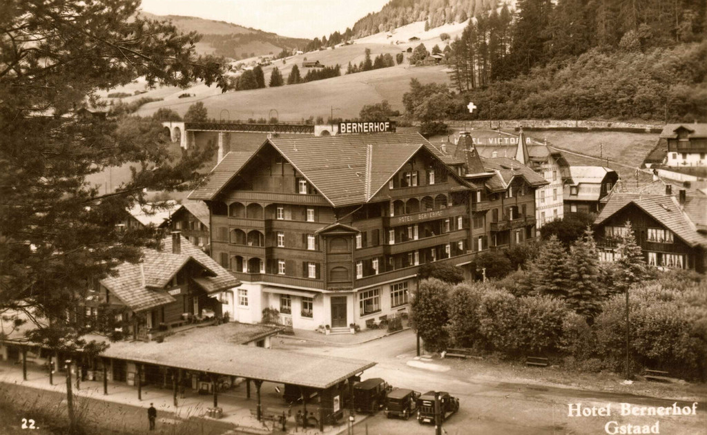 Gstaad. Hôtel Bernerhof