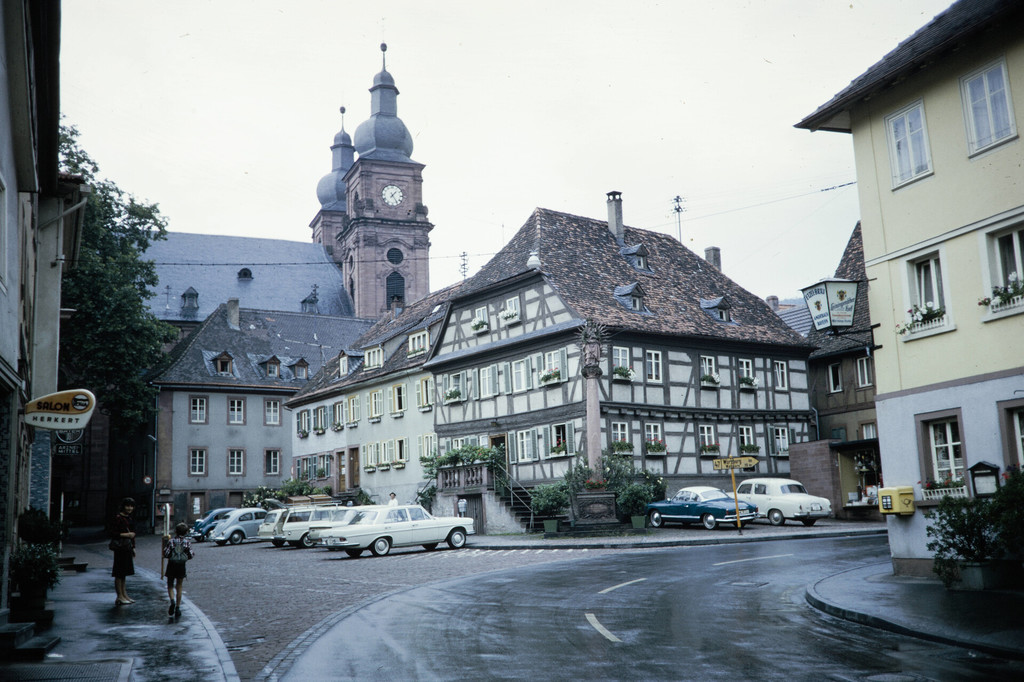 Amorbach. Marktplatz