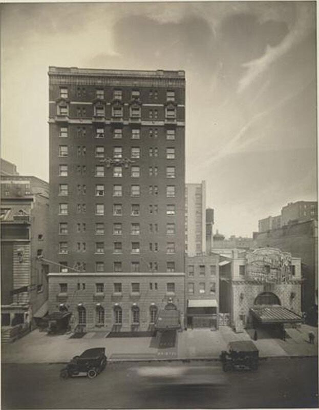 Hotel Bristol, 48th St. between 6 & 7th Avs., Building, direct front view.