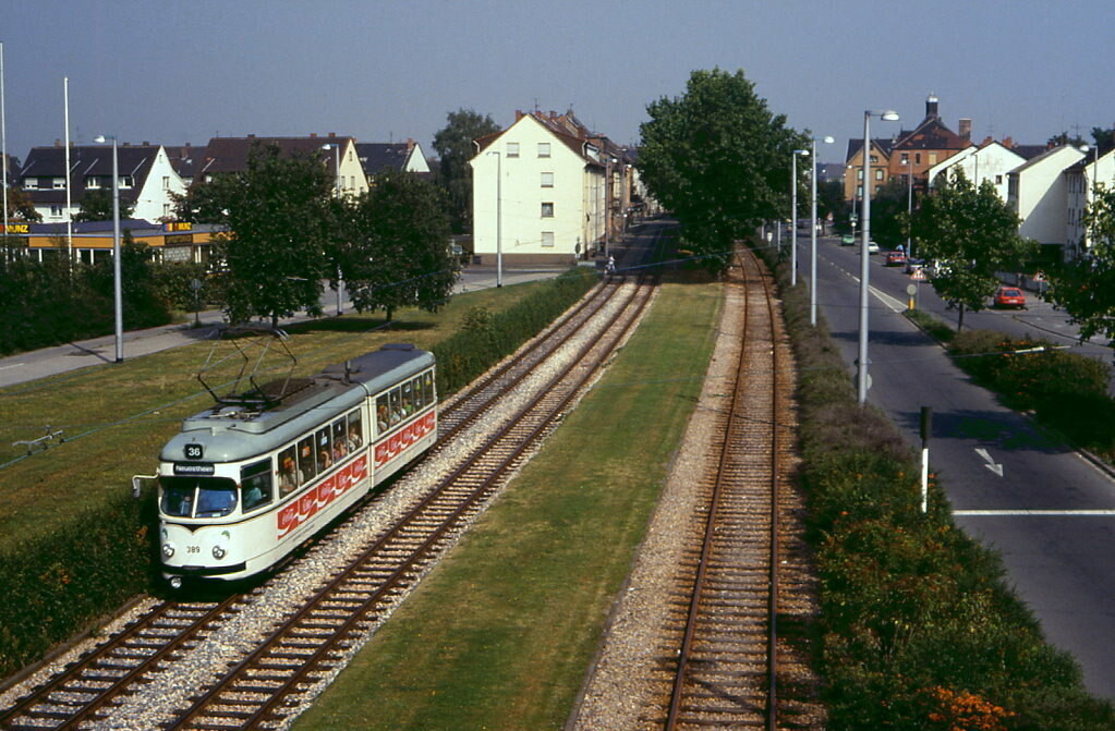 Tw 389 in Mannheim Sandhofen