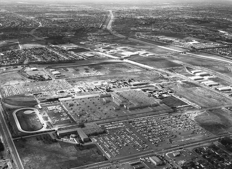 Ford Motor Co. Mercury Plant, Pico Rivera, looking west