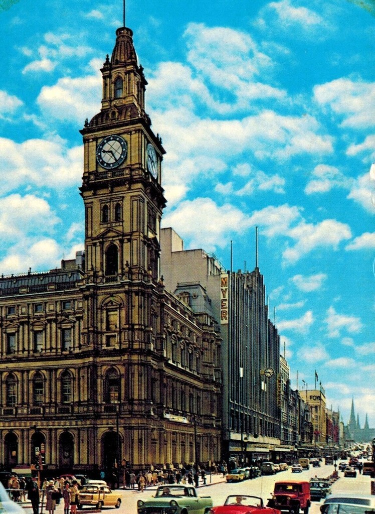 Bourke Street, Melbourne, Victoria, Australia