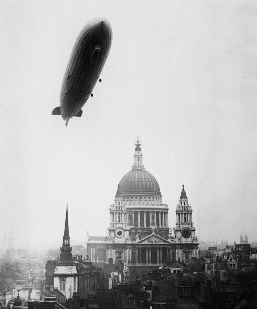 Graf Zeppelin over St Paul’s Cathedral