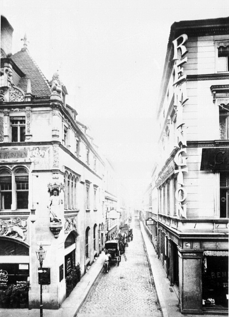 Rosmarinstraße, Ecke Friedrichstraße