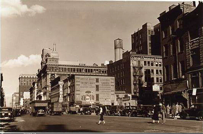 Sixth Avenue, north from W. 16th Street