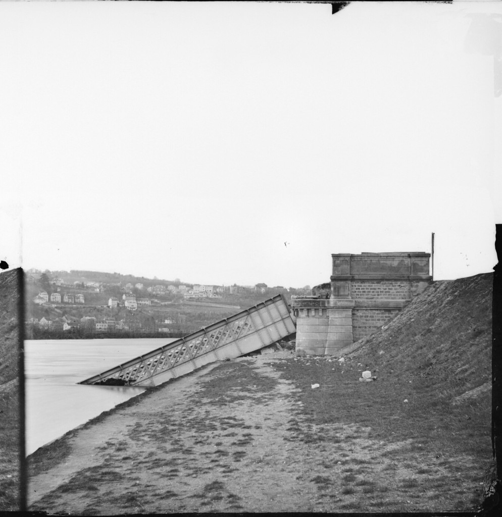 Arche du pont de Billancourt, rive droite