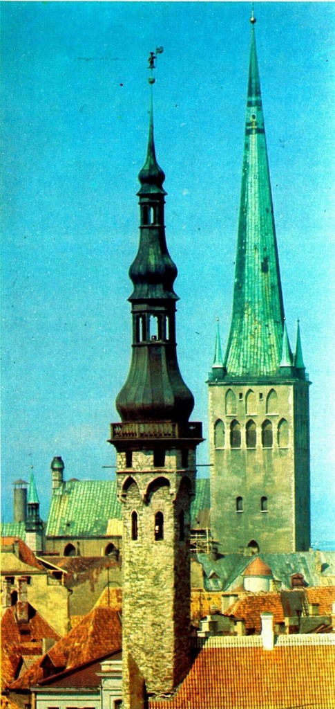 Town Hall Tower and the Church of St. Olaf