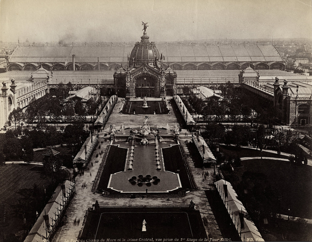 Paris Exposition: Champ de Mars and Chateau of Water