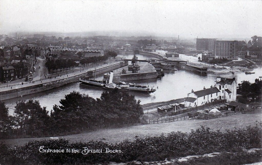 Entrance to the Bristol Docks