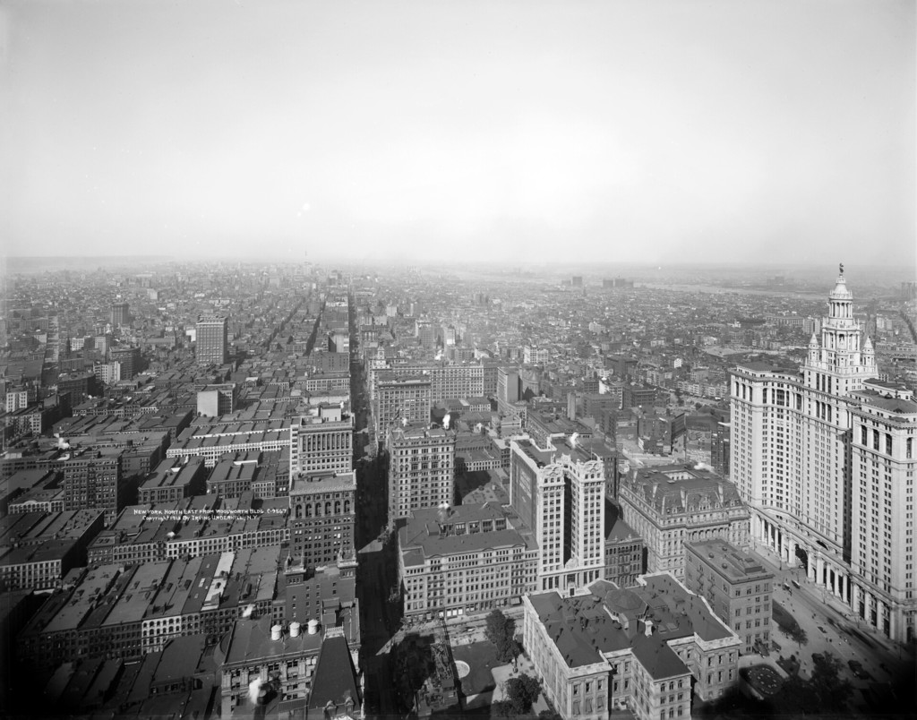 New York, north east from Woolworth Building