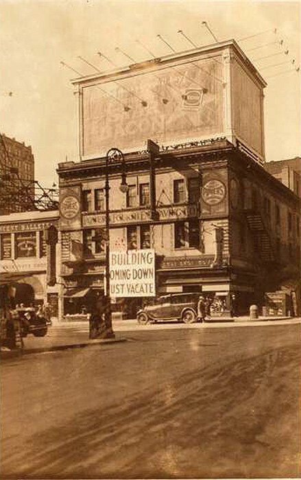 Broadway at the S.W. corner of 50th Street