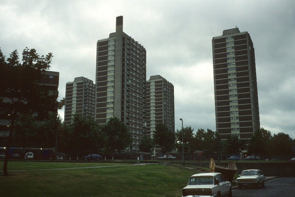 View of 22-storey blocks on Nightingale Estate