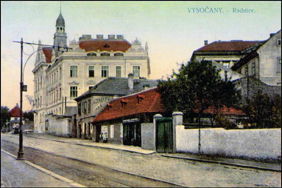 Praha, Vysočany - Sokolovská, Budova radnice