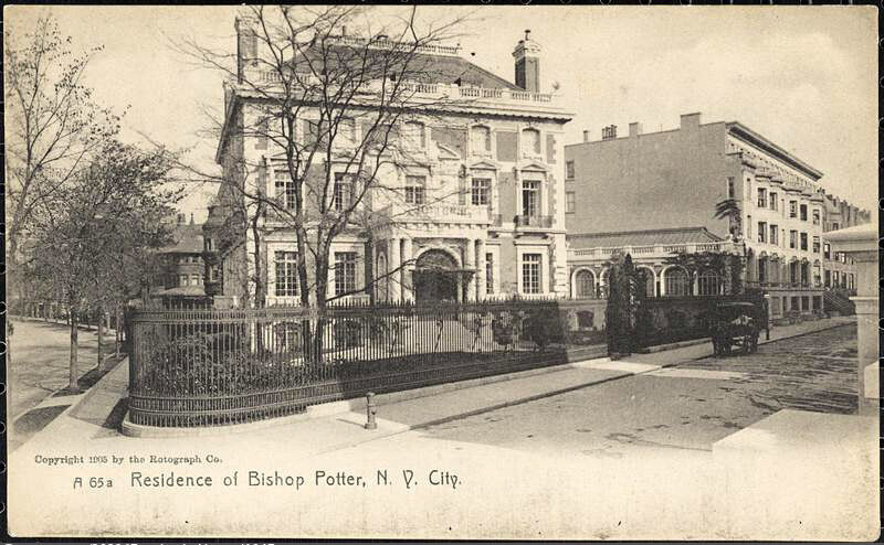 Residence of Bishop Potter, N. Y. City