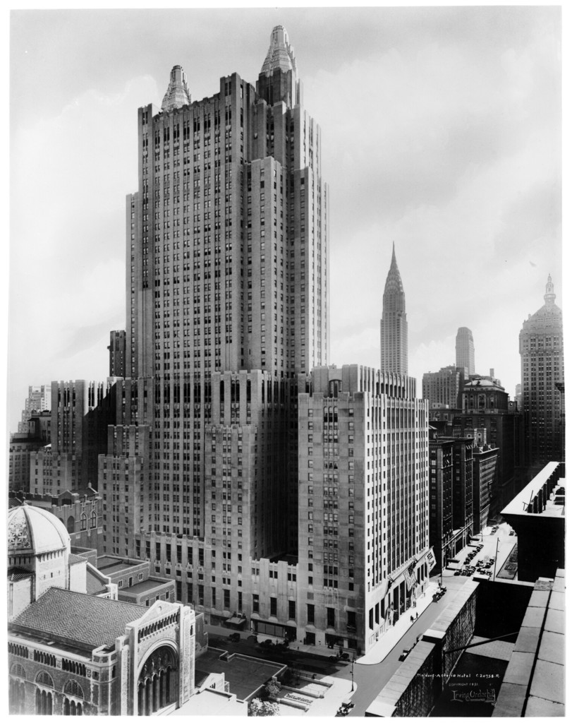 Waldorf Astoria Hotel, Park Avenue and 50th Street
